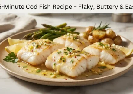 15-Minute Cod Fish Recipe