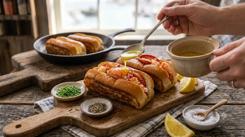 Warm & Buttery: The Best Hot Lobster Roll Recipe (Connecticut Style) Warm & Buttery: The Best Hot Lobster Roll Recipe (Connecticut Style)
