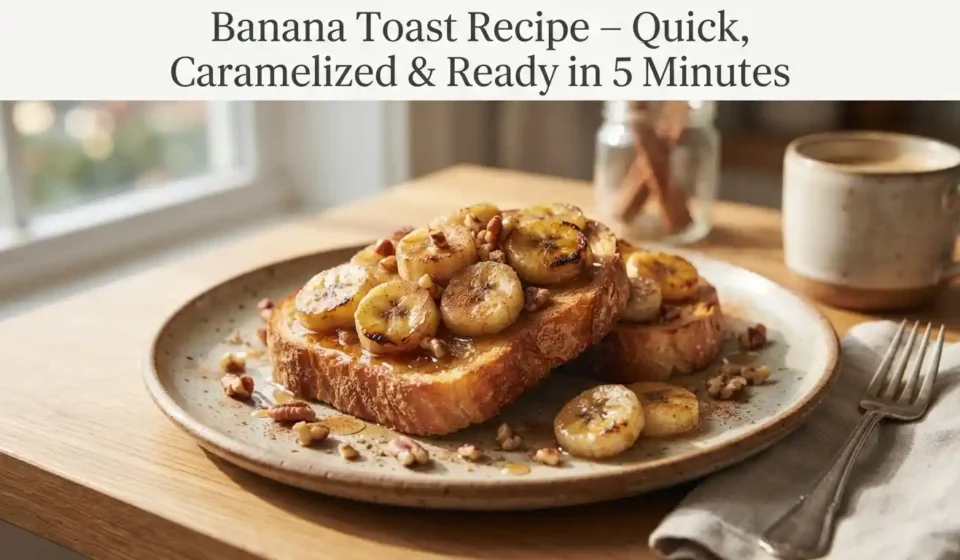 Banana Toast Recipe