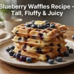 Blueberry Waffles Recipe