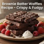 Brownie Batter Waffles Recipe