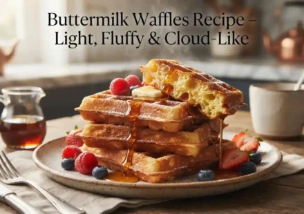 Buttermilk Waffles Recipe