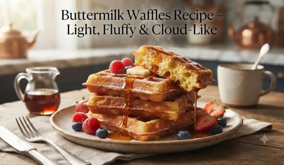 Buttermilk Waffles Recipe