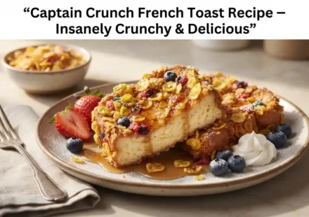 Captain Crunch French Toast Recipe