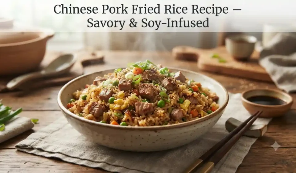 Chinese Pork Fried Rice Recipe