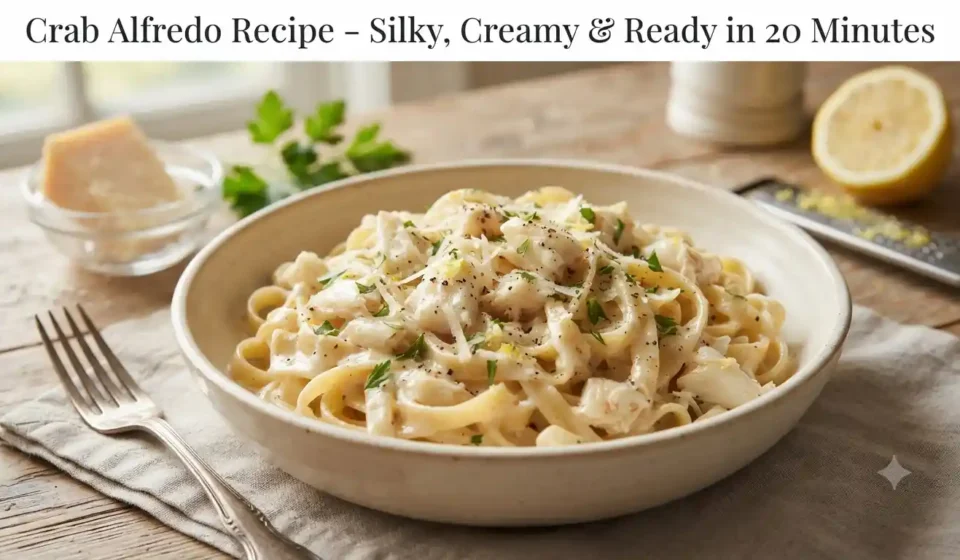 Crab Alfredo Recipe