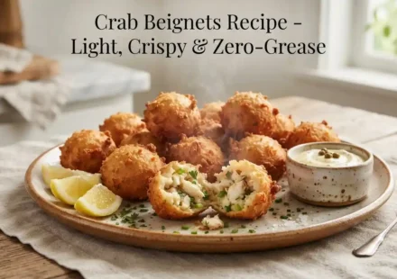 Crab Beignets Recipe