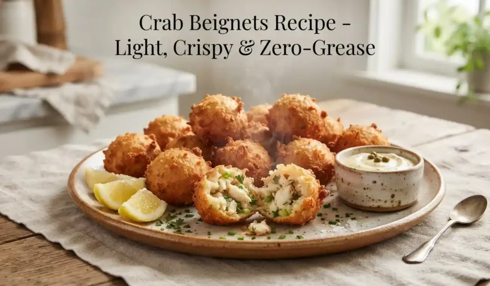 Crab Beignets Recipe