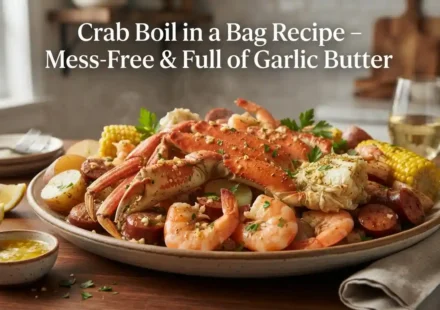 Crab Boil in a Bag Recipe