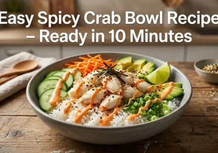 Crab Bowl Recipe