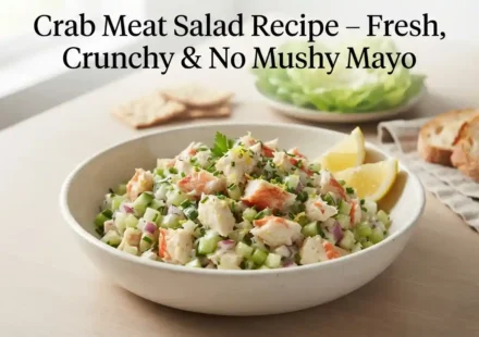 Crab Meat Salad Recipe