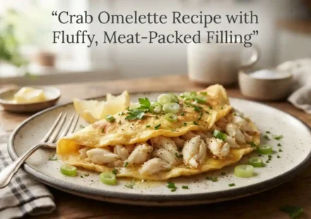 Crab Omelette Recipe