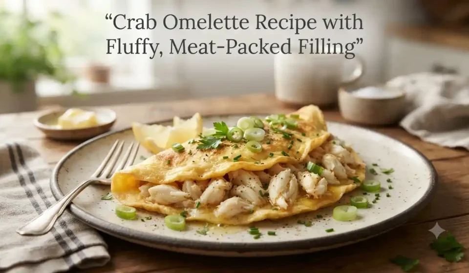 Crab Omelette Recipe