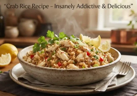 Crab Rice Recipe