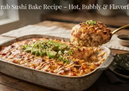 Crab Sushi Bake Recipe