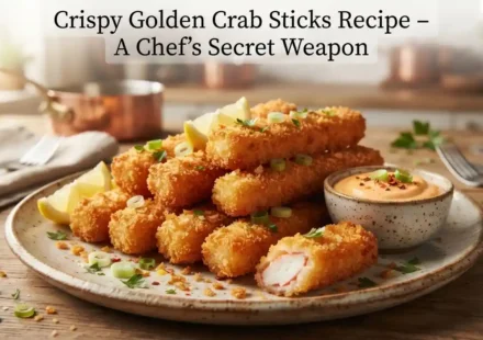 Crispy Golden Crab Sticks Recipe