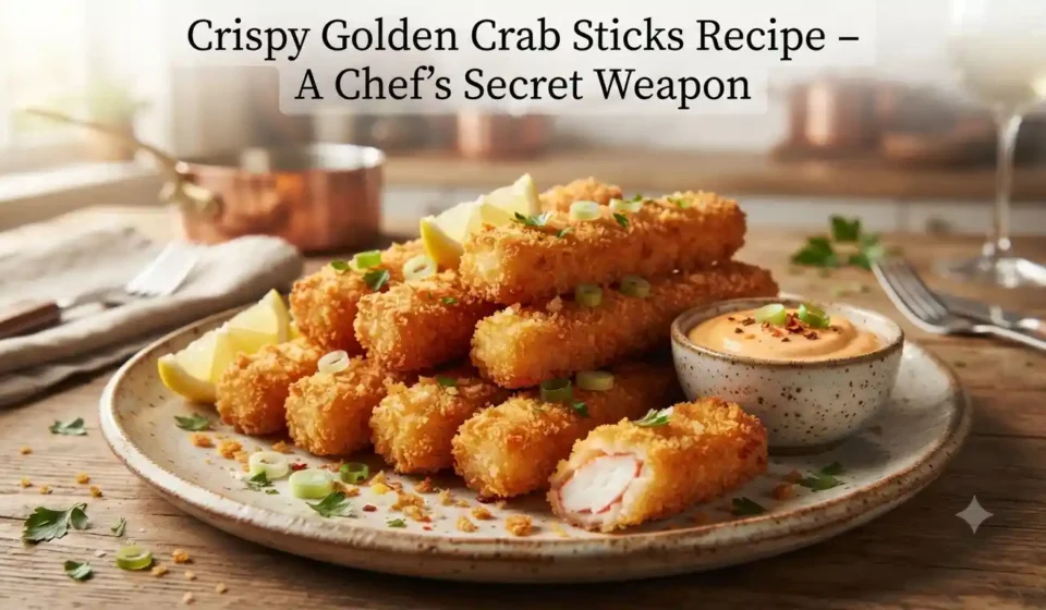 Crispy Golden Crab Sticks Recipe