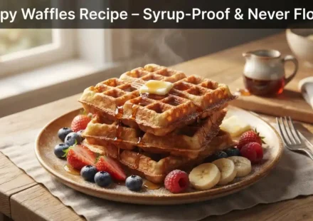 Crispy Waffles Recipe