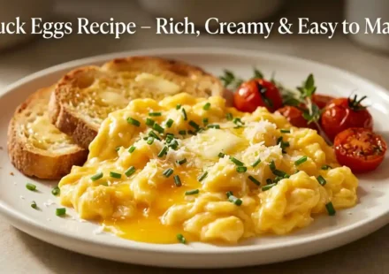 Duck Eggs Recipe