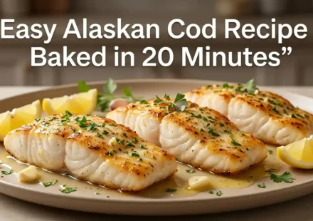 Easy Alaskan Cod Recipe – Baked in 20 Minutes