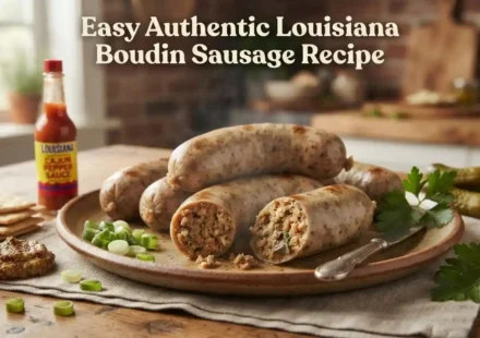Easy Authentic Louisiana Boudin Sausage Recipe