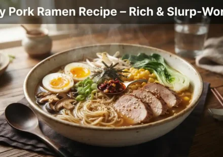 Easy Pork Ramen Recipe