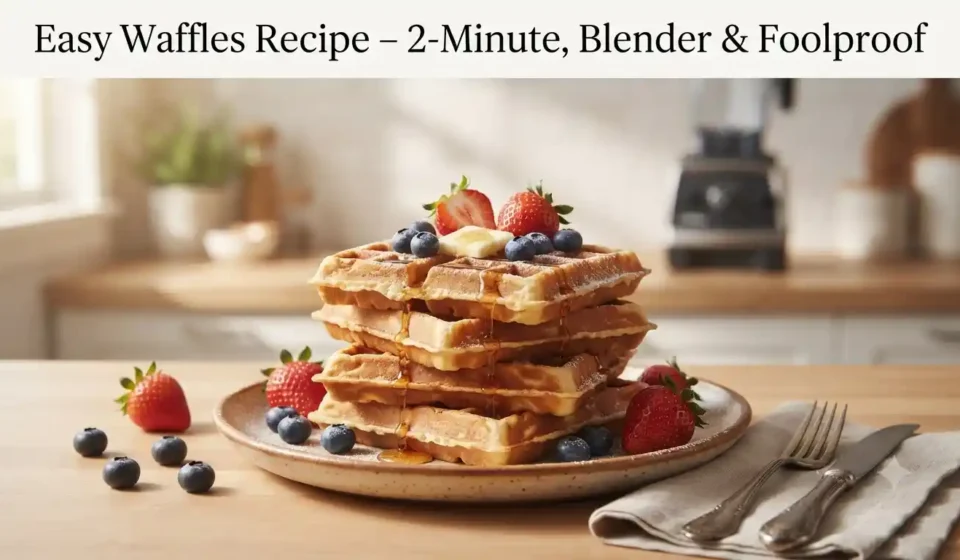 Easy Waffles Recipe