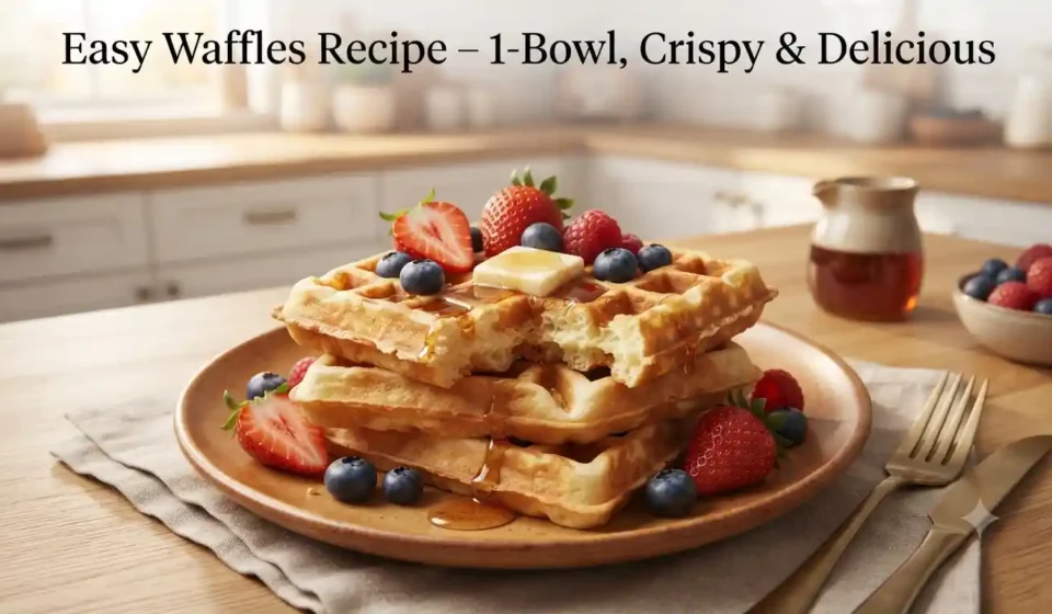 Easy Waffles Recipe