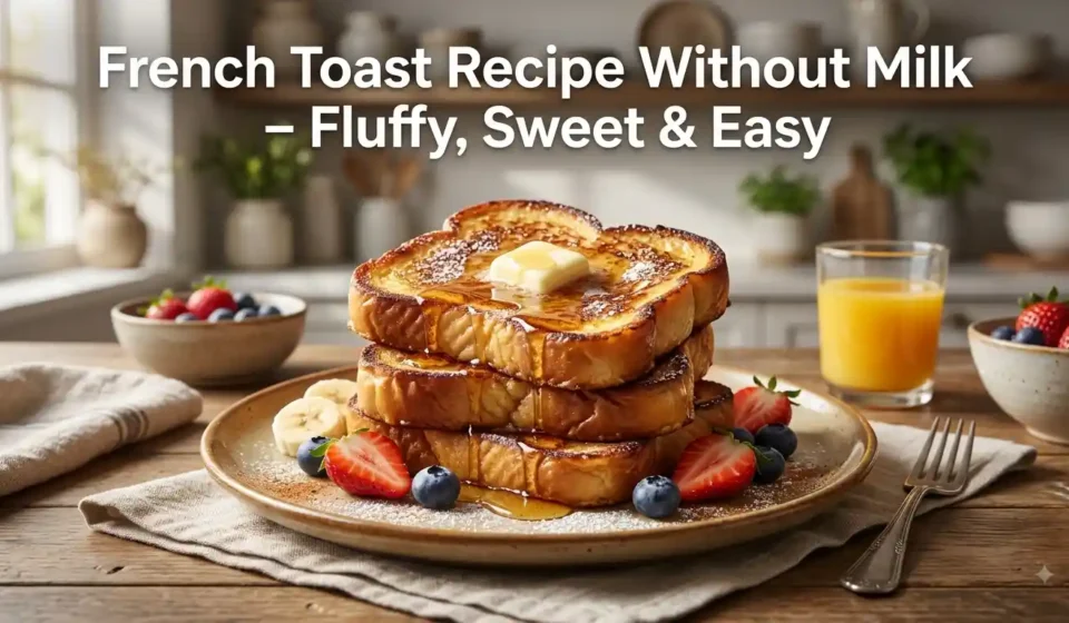 French Toast Recipe Without Milk