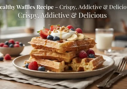 Healthy Waffles Recipe