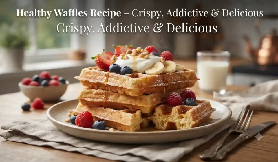 Healthy Waffles Recipe