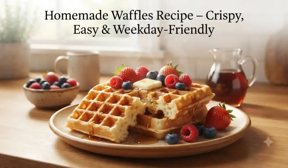 Homemade Waffles Recipe