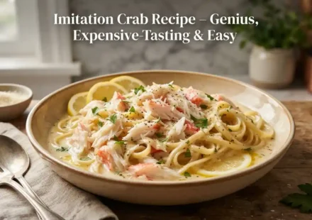 Imitation Crab Recipe