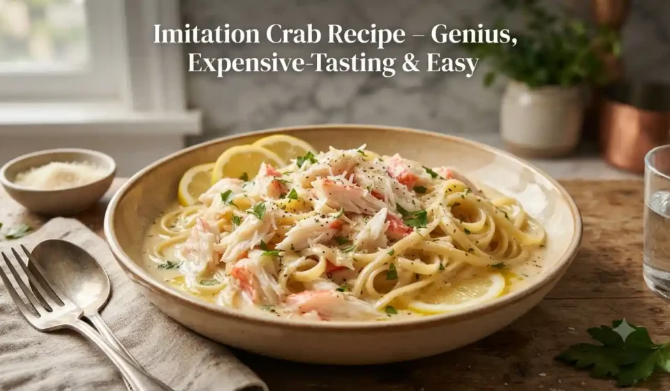 Imitation Crab Recipe