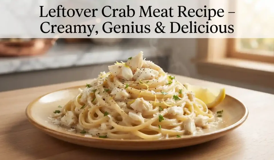 Leftover Crab Meat Recipe