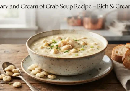 Maryland Cream of Crab Soup Recipe