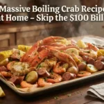 Massive Boiling Crab Recipe at Home
