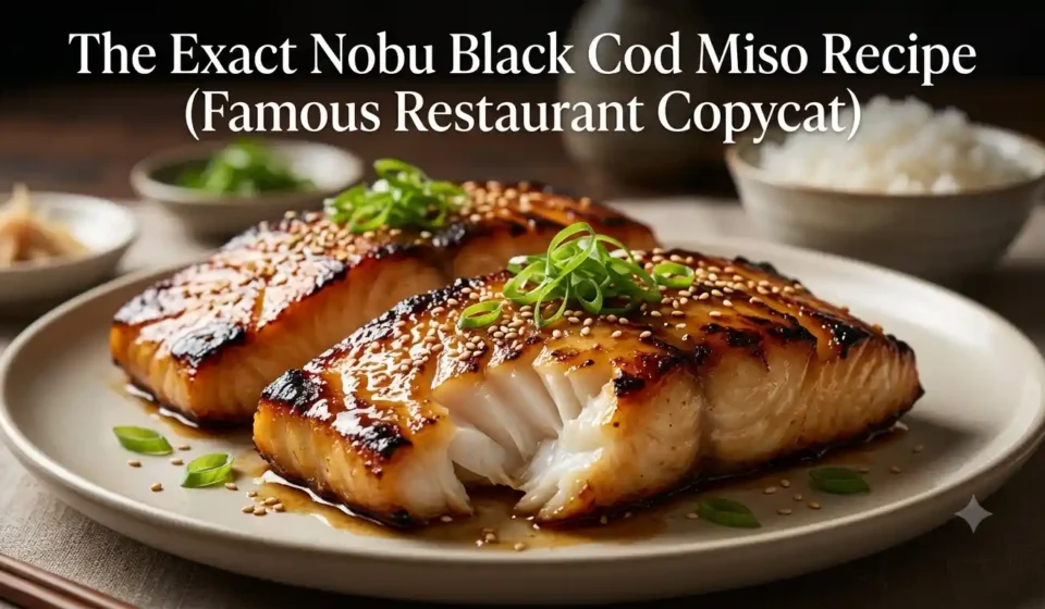Nobu Miso Black Cod Recipe