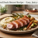 Pan-Seared Duck Breast Recipe – Easy, Juicy & Crispy