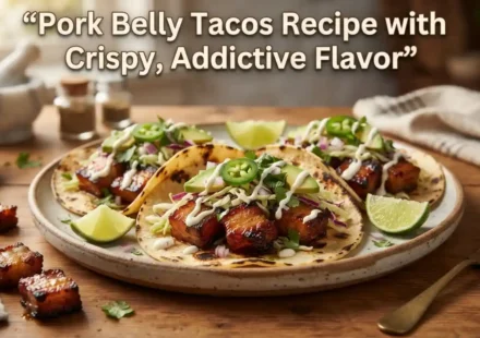 Pork Belly Tacos Recipe