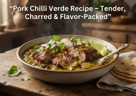 Pork Chilli Verde Recipe