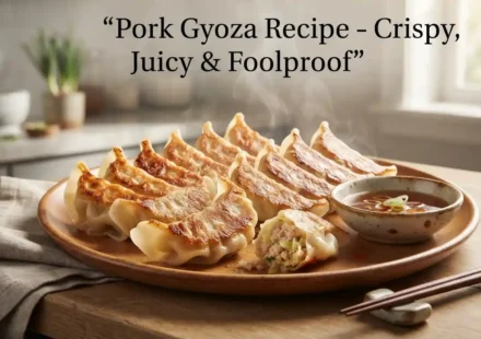 Pork Gyoza Recipe