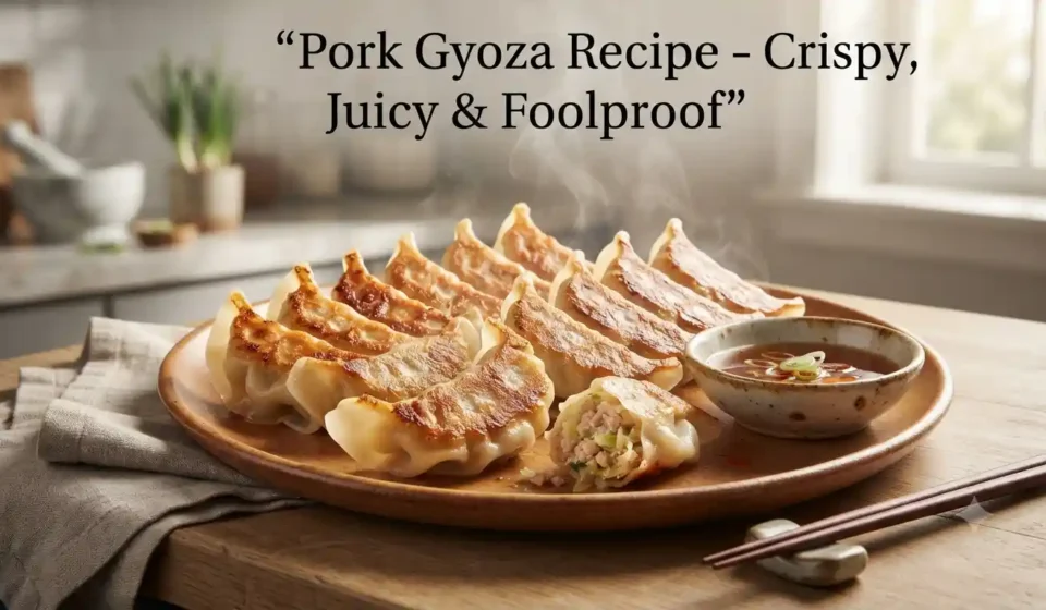 Pork Gyoza Recipe