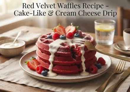 Red Velvet Waffles Recipe