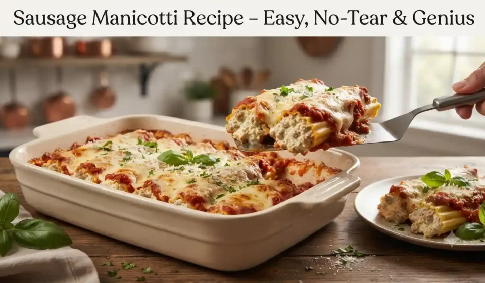 Sausage Manicotti Recipe