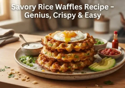 Savory Rice Waffles Recipe