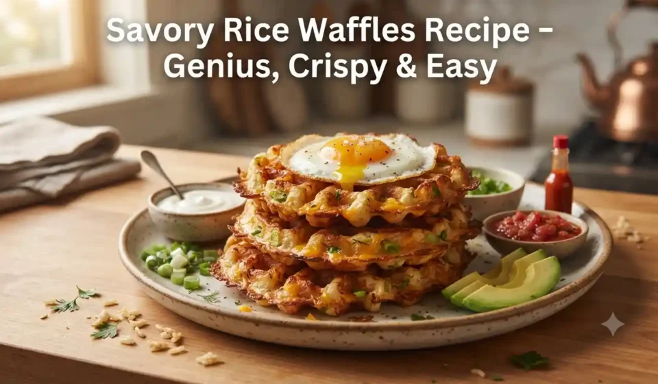 Savory Rice Waffles Recipe