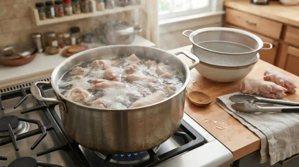Pork Feet Recipe – Tender, Sticky & Liquid Gold Sauce Pork Feet Recipe – Tender, Sticky & Liquid Gold Sauce