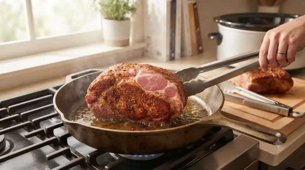 Slow Cooker Pork Roast Recipe – Juicy & Effortless
