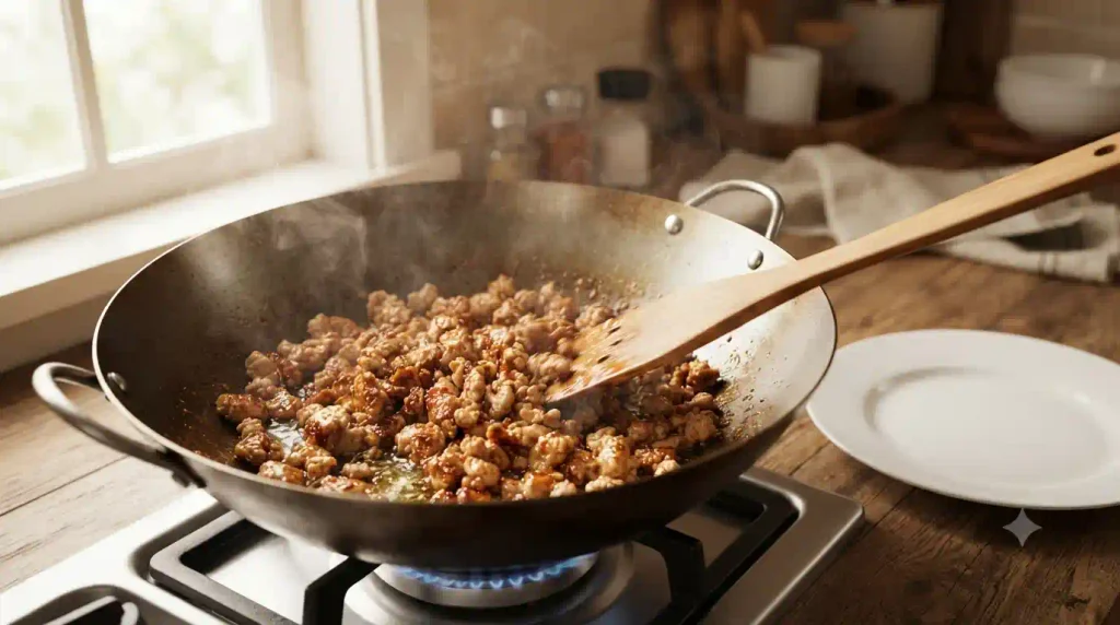 Chinese Pork Fried Rice Recipe – Savory & Soy-Infused